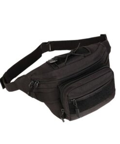 Portable Tactical Waist Bag - Black