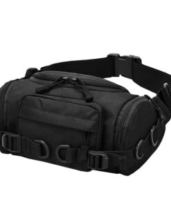 Portable Tactical Waist Pack - Black