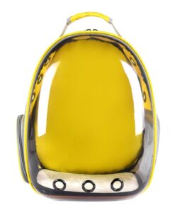 Portable Transparent Breathable Space Capsule Pets Backpack