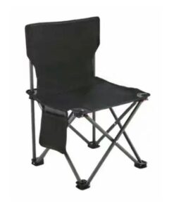 Portable Ultralight Folding Chair for Outdoor Picnic Fishing Camping - Black