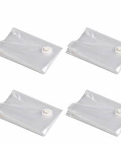 Portable Vacuum Seal Storage Pack - Pack of 4 (90x120cm)