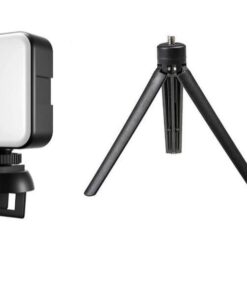 Portable Video LED light with clip +Desktop Tripod