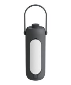 Portable Water-Resistant Bright Camping Light and Powerbank 10000mAh - Black