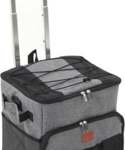 Portable Waterproof Collapsible Insulated Cooler Bag With Wheels