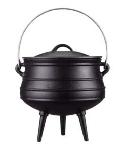 Pot 3 Leg No.2 Potjie Cast Iron Black