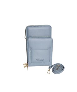 Power World Cellphone Pouch, Cross Body Bag - blue