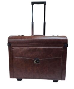 Power World Pilot, Laptop, Travel Briefcase - brown