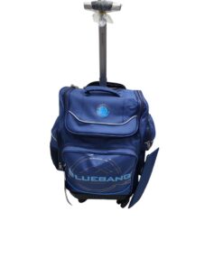 Power world school trolley bag 1215 - navy