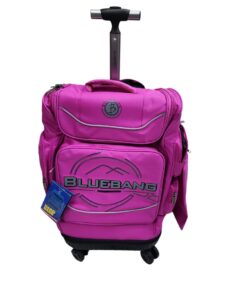 Power world school trolley bag 1215 - pink