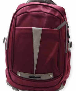 Powerland - BackPack - Laptop - MAROON/SILVER/GREY