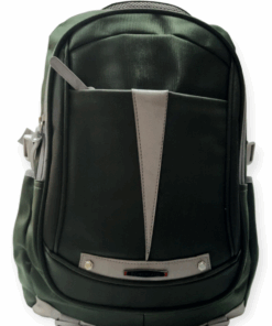Powerland - BackPack - Laptop - OLIVE/SILVER/GREY