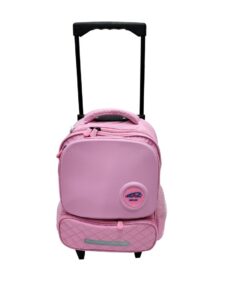 Powerland School Trolley Bag HY-D 19194 - light pink