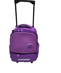 Powerland School Trolley Bag HY-D 19194 - purple