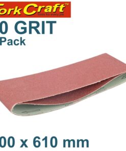 POWERPLUS Sanding Belt 100 x 610 MM - 2 PCS G80