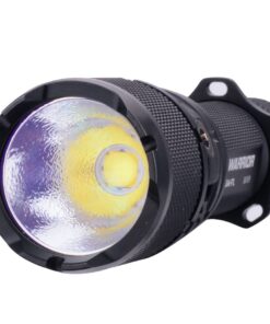 Powertac Warrior G4FL Flashlight, 4200 Lumen, 214m Throw, Rechargeable