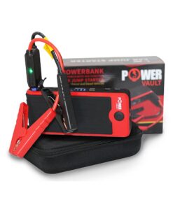 Powervault Jump Starter Power Bank 16500mAh - Red