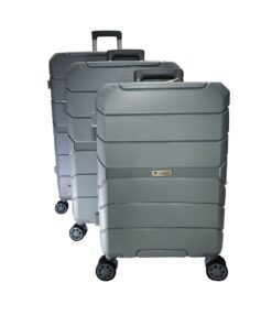 Pp High-Quality Luggage Set, 3 Piece Suitcase, Traver Bag, 3 Piece Luggage Bag - Grey