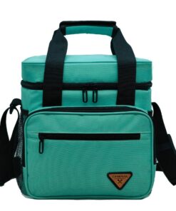 Pract Pack - Waterproof Insulated Picnic Lunch Cooler Bag - Light Blue