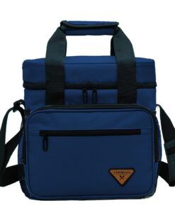 Pract Pack - Waterproof Insulated Picnic Lunch Cooler Bag -Navy Blue