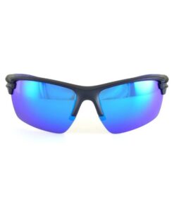 Predator High-Performance Sports Sunglasses by Sasa - PREDATOR MATTE BLACK FRAME BLUE  LENS