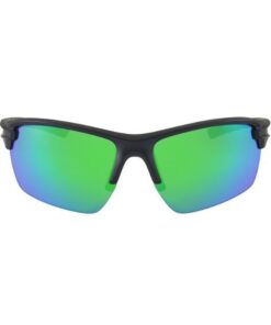 Predator High-Performance Sports Sunglasses by Sasa - PREDATOR MATTE BLACK FRAME GREEN  LENS