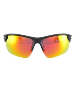 Predator High-Performance Sports Sunglasses by Sasa - PREDATOR MATTE BLACK FRAME RED LENS