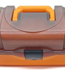 Predator Orange 3-Tray Fishing Tackle Box