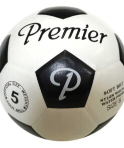 Premier Classic Moulded Soccer Ball Size 5 Black/White
