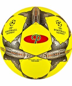 Premier PRM Glider Soccer Ball - Fluoro Yellow/Silver - Size 5