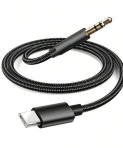 Premium 3.5ft USB-C to Aux Cable Type-C to 3.5mm Male Audio Jack Cord