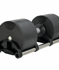 Premium 40kg Adjustable Dumbbell Single - Ligum Fight Gear - Black