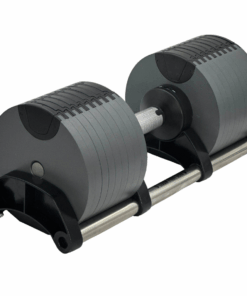 Premium 40kg Adjustable Dumbbell Single - Ligum Fight Gear - Grey