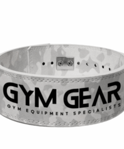 Premium Arctic White Camo Lever Weight Lifting Belt - S