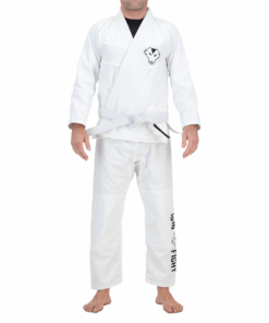 Premium Competition Jiu Jitsu Gi - White - 1818 Fight - XL