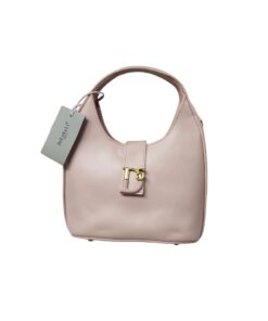 Premium genuine leather hand bag - pink