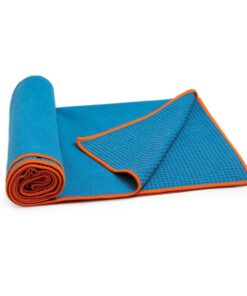 Premium Non-Slip Skidless Yoga Towel Yogitoes Imitation - Blue
