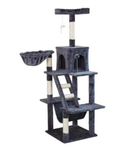 Premium Paws - 160 cm Cat Scratch Post - Cat Tree - Cat Tower