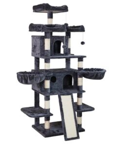 Premium Paws - 172 cm Cat Scratch Post - Cat Tree - Cat Tower