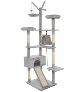 Premium Paws - 210 cm Cat Scratch Post - Cat Tree - Cat Tower