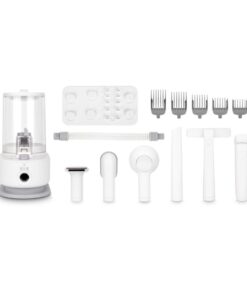 Premium Paws - GroomMate - Pet Grooming Vacuum Kit with Cordless Clippers