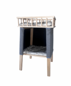Premium Paws LuxeTower Double Pet Bed