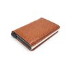 Premium Quality Pop Up Credit Card Holder Wallet RFID Blocking & Money Clip - Copper Python Skin