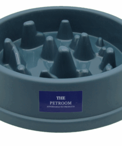 Premium Slow Eating Bowl Feeder For Pets - Blue