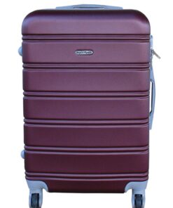 Premium Travel Luggage Bag 24" - 1 Piece - Dark Red