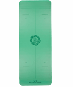 Premium Yoga Mat + Carry Stretch Strap - Forest Green