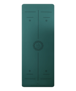 Premium Yoga Mat + Carry Stretch Strap - Olive Green