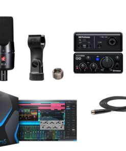 PreSonus AudioBox GO Interface & sE X1A Microphone