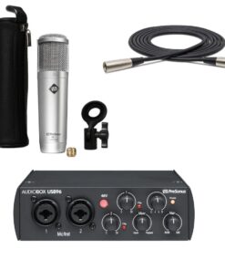 PreSonus Audiobox USB 96 and PX-1 Studio Microphone Bundle