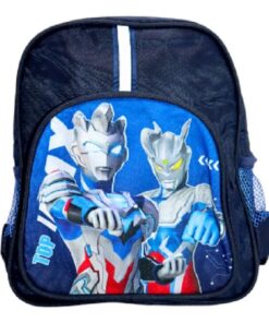 Primary School Student Schoolbag - 24cm x 28cm - Navy 2 Robots