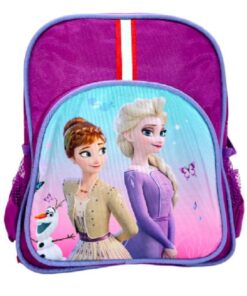 Primary School Student Schoolbag - 24cm x 28cm - Purple Elsa And Anna